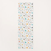 Retro Sternexplosionen ein Go-Go! Yogamatte (Vorderseite)
