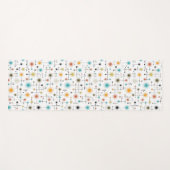 Retro Sternexplosionen ein Go-Go! Yogamatte (Vorderseite (Horizontal))