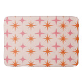 Retro-Sternexplosionen Mitte des Jahrhunderts Must Badematte (Vorderseite)