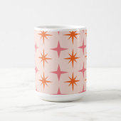 Retro-Sternexplosionen Mitte des Jahrhunderts Must Kaffeetasse (Mittel)