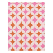 Retro-Sternexplosionen Mitte des Jahrhunderts Must Tischdecke (Vorderseite)