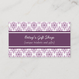 Retro-Sternexplosionen-Visitenkarte, E-Anlage Visitenkarte