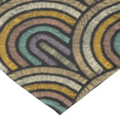 Retro Stickerei Arc Muster Tableclout Tischdecke (Schrägansicht)
