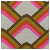 Retro-Stil 60er 70er Muster Stoff (Nahaufnahme)