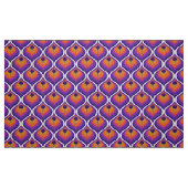 Retro-Stil 60er 70er Muster Stoff (Fat Quarter (45,7 x 55,9 cm))