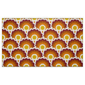 Retro-Stil 60er 70er Muster Stoff (Fat Quarter (45,7 x 55,9 cm))