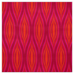 Retro-Stil 60er 70er Muster Stoff