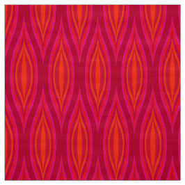 Retro-Stil 60er 70er Muster Stoff