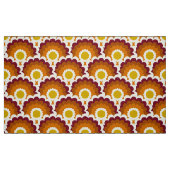 Retro-Stil 60er 70er Musterstoff Stoff (Fat Quarter (45,7 x 55,9 cm))