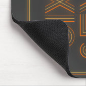 Retro-Stil 67 Mousepad (Ecke)