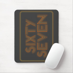 Retro-Stil 67 Mousepad