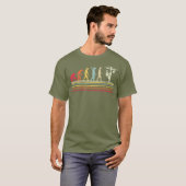 Retro-Stil Coole Evolution von Lineman T-Shirt (Vorne ganz)