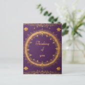 Retro-Stil "Denken Sie an Sie" Postkarte (Stehend Vorderseite)