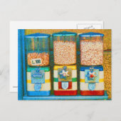 Retro-Stil der italienischen Mantel Dispensers der Postkarte (Vorne/Hinten)