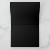 Retro-Stil des Kaffees Vintag Karte (Innenseite)
