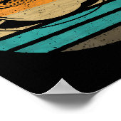 Retro-Stil des Kaffees Vintag Poster (Ecke)