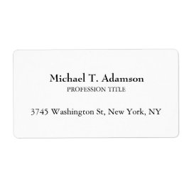 Retro-Stil Elegant Schlicht, einfach und weiß