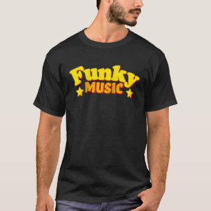 Retro-Stil funkige Musik Vintage-Tanz 80er Funk T-Shirt
