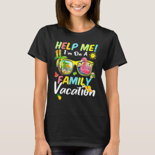 Retro-Stil Hilf Mir Ich Bin Auf Einem Familienurla T-Shirt