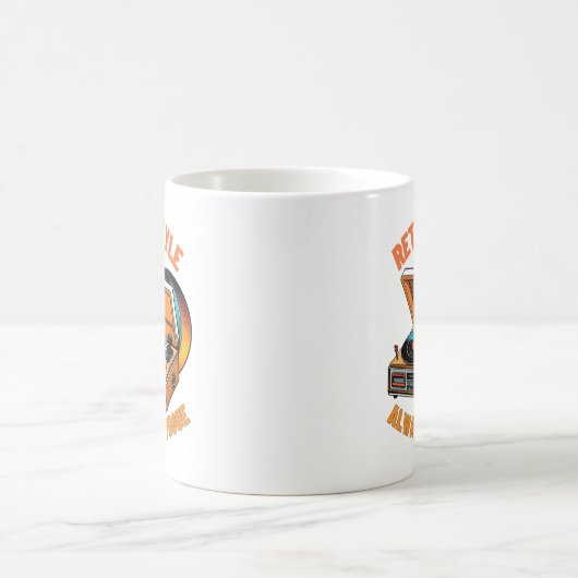Retro-Stil, immer in Vogue Kaffeetasse (Mittel)