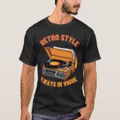 Retro-Stil, immer in Vogue T-Shirt (Vorderseite)