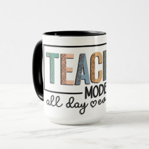 Retro-Stil-Lehrer Tasse
