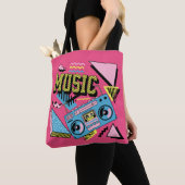 Retro-Stil Musik Boombox-Design Tasche (Von Nahem)