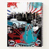 Retro-Stil Notizblock (Rückseite)