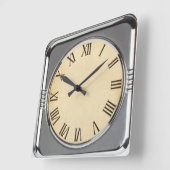 Retro-Stil Quadratische Wanduhr (Winkel)