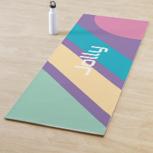Retro-Stil-Trend-Yogamatte