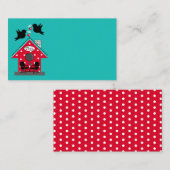 Retro-Stil und Farbe Visitenkarte (Vorne/Hinten)