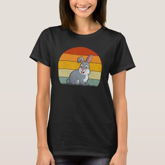 Retro-Stil Vintag T-Shirt (Vorderseite)