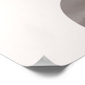 Retro-Stil. Vintage Mitte des Jahrhunderts Poster (Ecke)