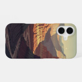 Retro Stiller Canyon iPhone 16 Hülle (Rückseite (Horizontal))