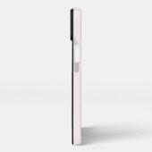 Retro Stilvoll Moderner Personalisierter Name Clas iPhone Hülle (Linke Seite)