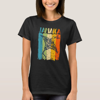 Retro Stingray BJamaica Caribe Themenfreunde Famil T-Shirt