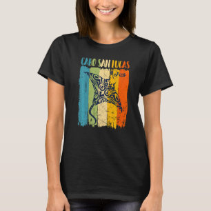 Retro Stingray Cabo San Lucas Mexico Themenfreunde T-Shirt