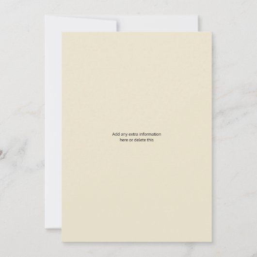 Retro Stock the Kitchen Brautparty Einladung (Rückseite)