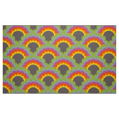 Retro-Stoff im Stil der 60er 70er Jahre Stoff (Fat Quarter (45,7 x 55,9 cm))