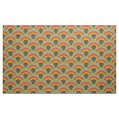 Retro-Stoff im Stil der 60er 70er Jahre Stoff (Yard (91,4 cm))