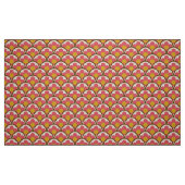 Retro-Stoff im Stil der 60er 70er Jahre Stoff (Fat Quarter (45,7 x 55,9 cm))