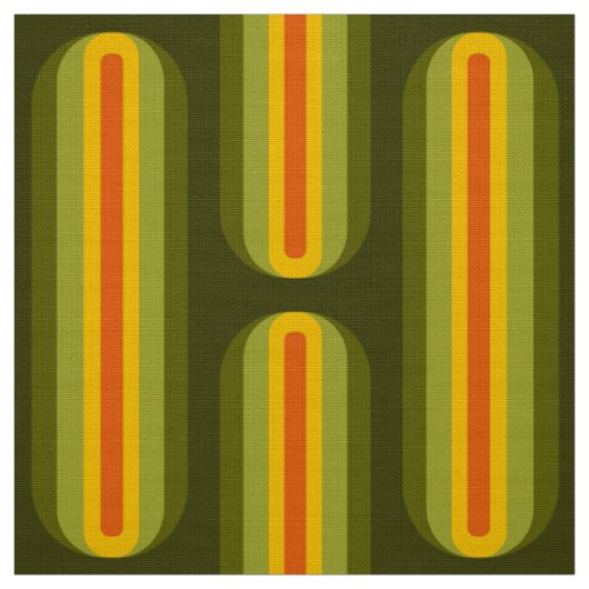 Retro-Stoff im Stil der 60er-70er-Muster Stoff (Muster)