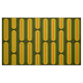 Retro-Stoff im Stil der 60er-70er-Muster Stoff (Fat Quarter (45,7 x 55,9 cm))