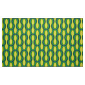 Retro-Stoff im Stil der 60er-70er-Muster Stoff (Fat Quarter (45,7 x 55,9 cm))