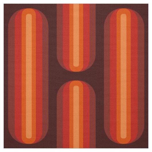 Retro-Stoff im Stil der 60er-70er-Muster Stoff (Muster)