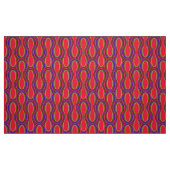 Retro-Stoff im Stil der 60er-70er-Muster Stoff (Fat Quarter (45,7 x 55,9 cm))