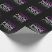Retro-Stolz Geschenkpapier (Ecke)