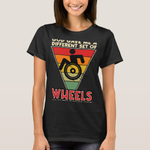 Retro-Stolz Zitat Religious Amputee sagen T-Shirt