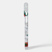 retro stop motion style christmas Case-Mate iPhone hülle (Rückseite / Links)