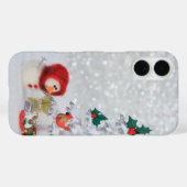 Retro-Stop-Motion-Weihnachtsstil Case-Mate iPhone Hülle (Rückseite (Horizontal))